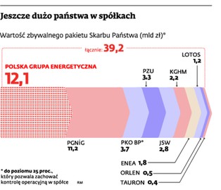 Państwo może pozbyć się części udziałów w PGE