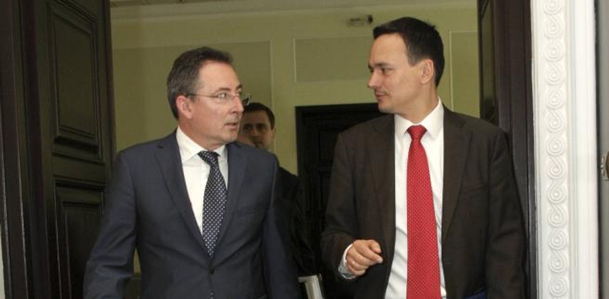 Bartłomiej Sienkiewicz i Jacek Cichocki