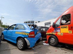 Tak powstaje najgłupsza stłuczka świata