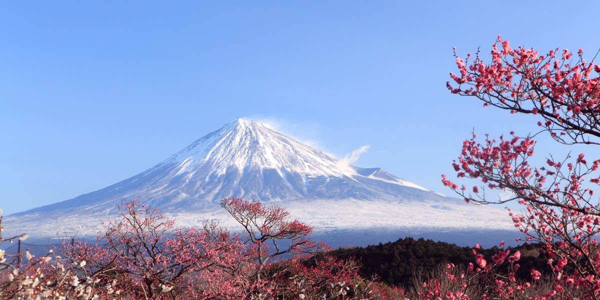 Japonia, góra, Fuji