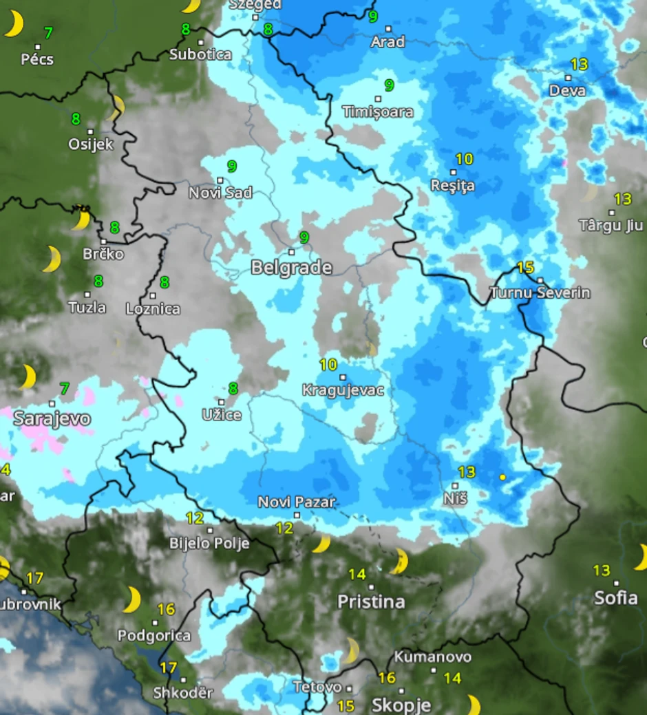 Nevreme u ponoć