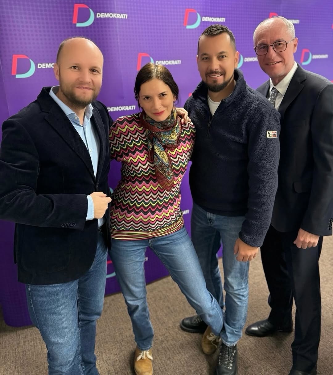 Jaroslav Naď, Dorota Nvotová, Juraj Šeliga a Karel Hirman. 