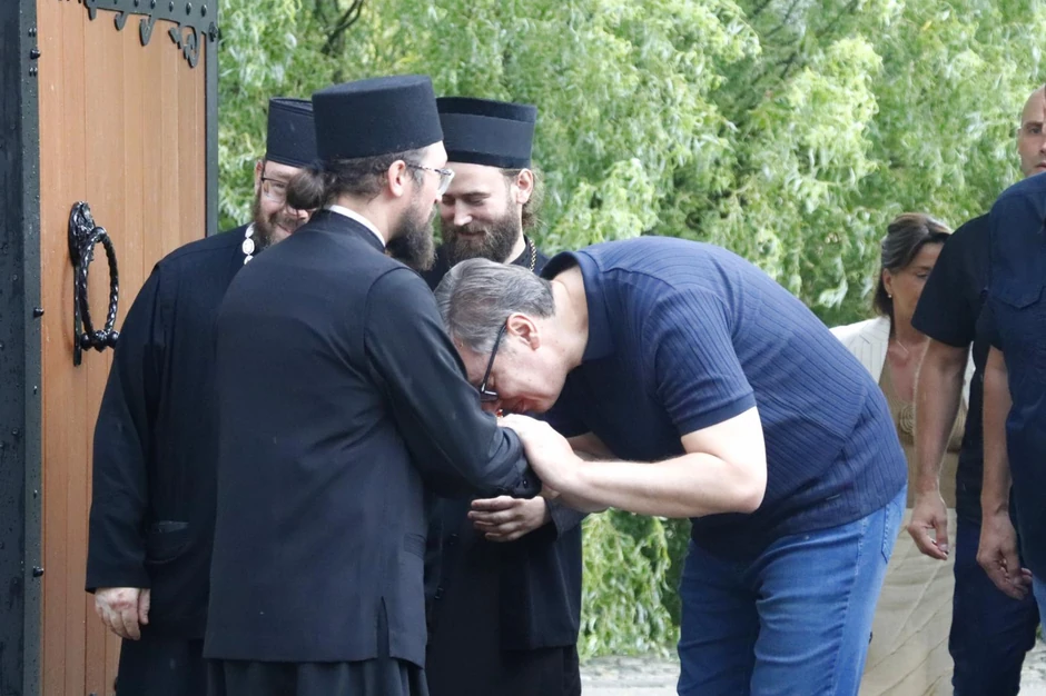 Golubac manastir Tumane Aleksandar Vučić