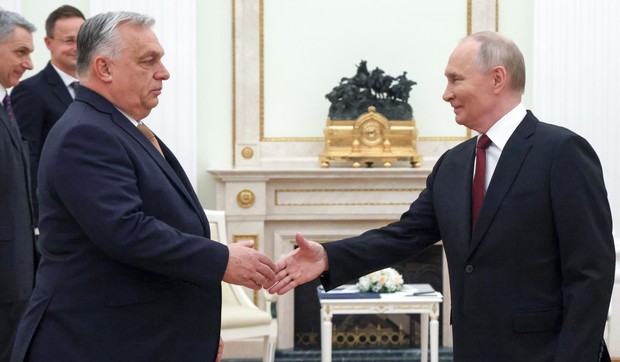 Viktor Orban i Vladimir Putin