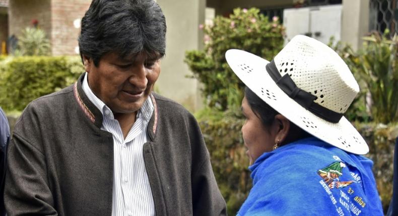 President Evo Morales stands accused of corruption and many are enraged at his refusal to step aside, even though Bolivia's constitution bars him from running