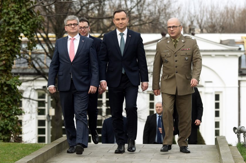 Paweł Soloch, Andrzej Duda, Jarosław Kraszewski