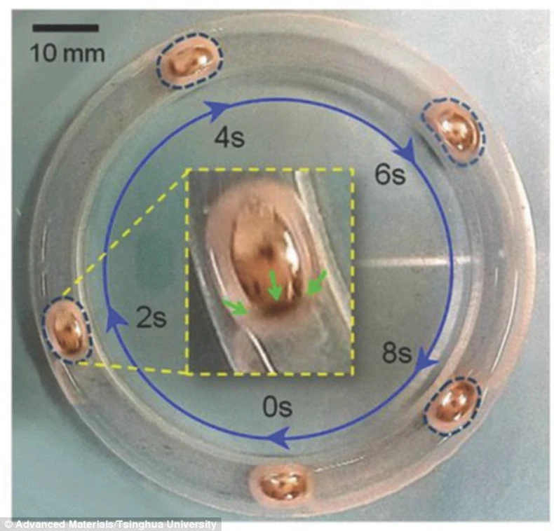 Za svoj eksperiment naučnici su upotrebili mešavinu galijuma, indijuma i kalaja