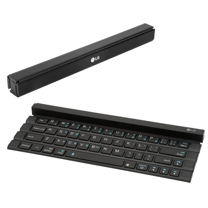 LG Rolly Keyboard - klawiatura, którą zwiniesz i schowasz do torebki