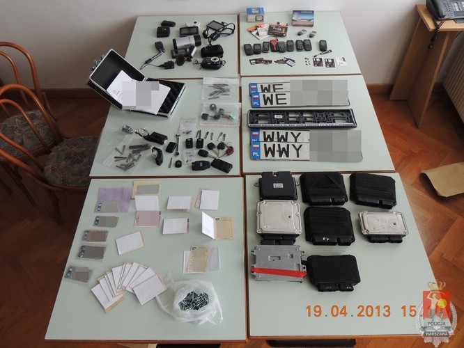 Gang polskich złodziei rozbity. Ukradli w Austrii tysiąc aut