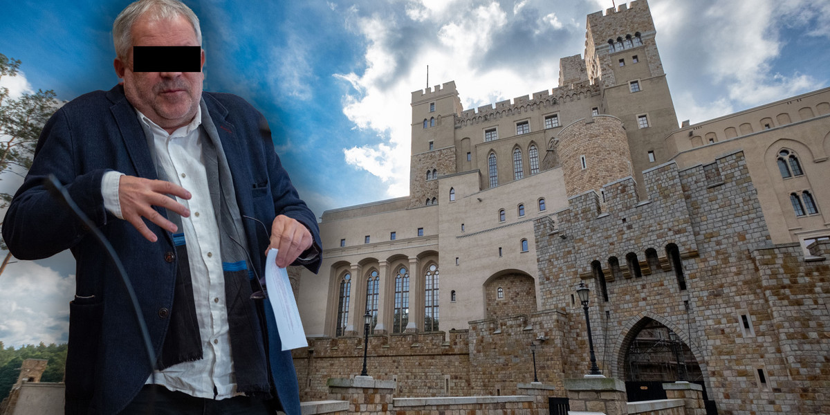 Projektant kontrowersyjnego zamku w Stobnicy broni się przed sądem.