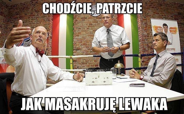 mem / źrodło: Facebook/LewakZmasakrowany