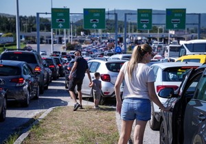 Đevđelija, Severna Makedonija, gužve na granici, granični prelaz