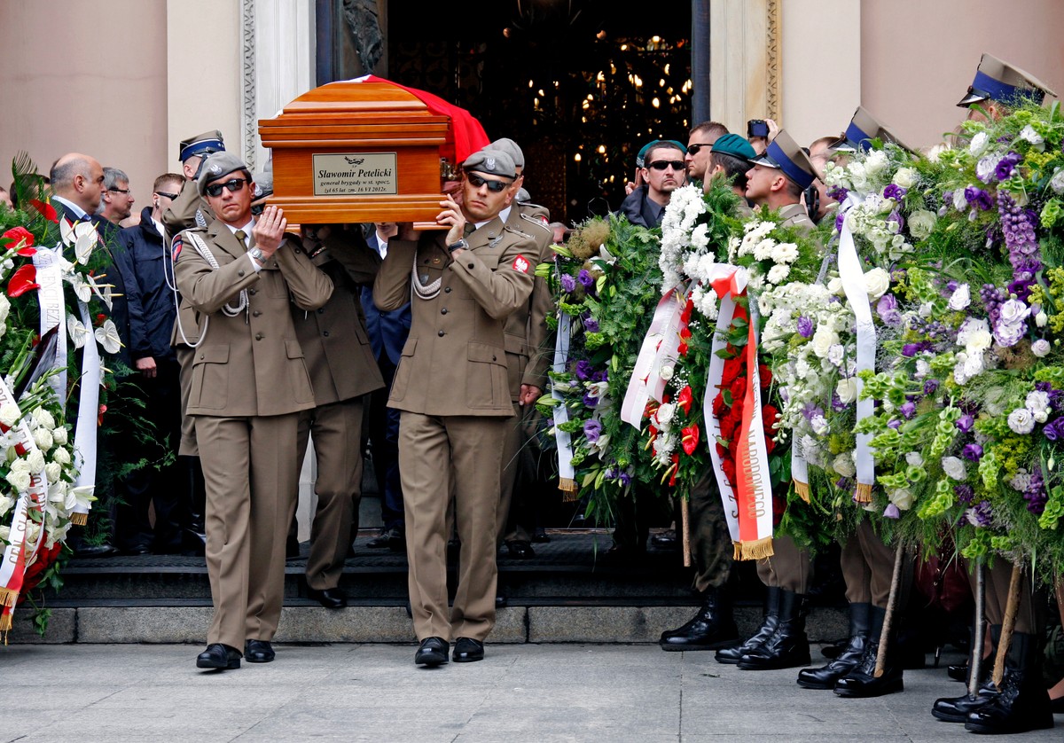Pogrzeb gen. Sławomira Petelickiego