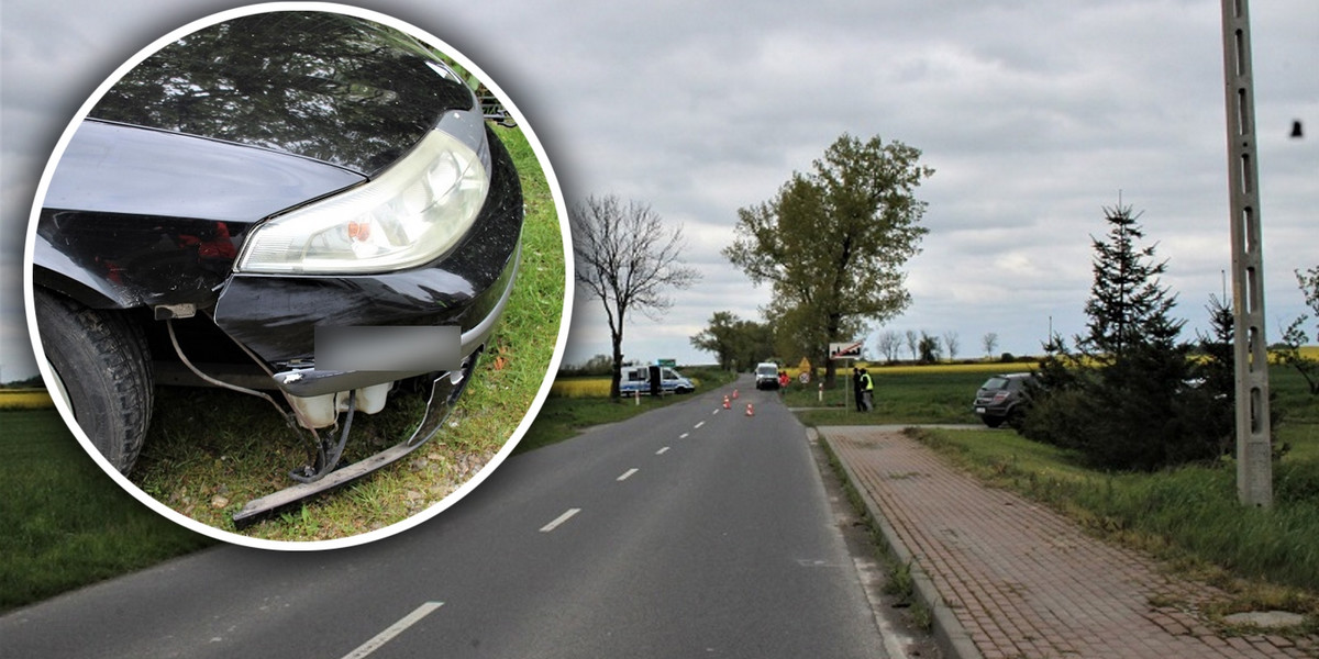 Tragedia we wsi Rogoźnik pod Legnicą. Pieszy nie żyje, kierowca uciekł z miejsca wypadku.
