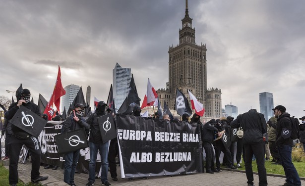 Zdj. ilustracyjne. Tak było na marszu 11 listopada 2017 roku