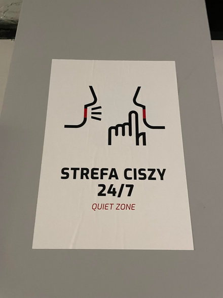 Strefa ciszy w hostelu obowiązuje 24 godz. na dobę