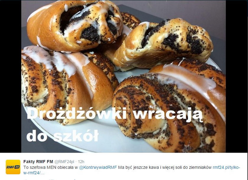 Drożdżówki wracają do szkół!