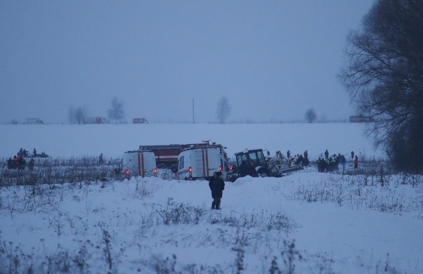 Katastrofa samolotu Saratov Airlines. Są nagrania z miejsca tragedii