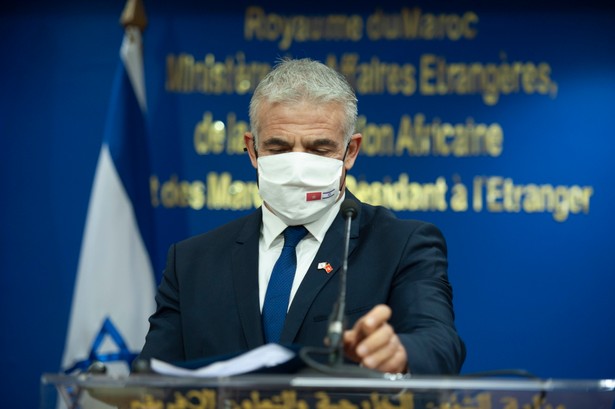 Szef izraelskiego MSZ, Yair Lapid