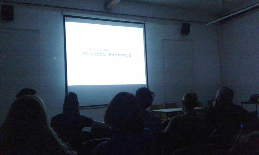 Posle uvodnog govora, publika je uživala u filmu