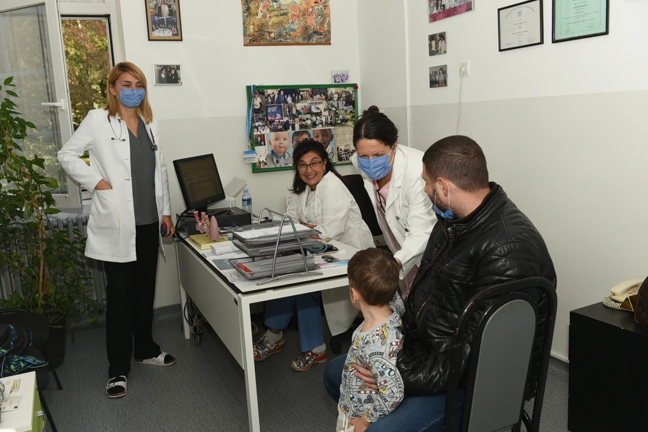 Aleksa se ne boji dolaska u bolnicu na pregled