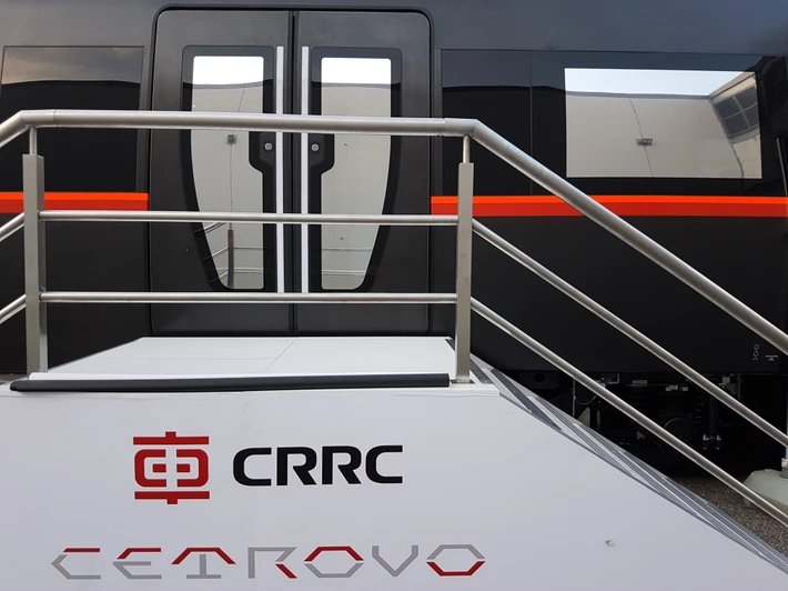 CRRC zaprezentowało na InnoTrans wagon metra Cetrovo