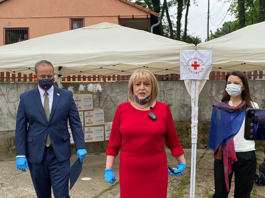 Slavica Đukić Dejanović i Entoni Godfri