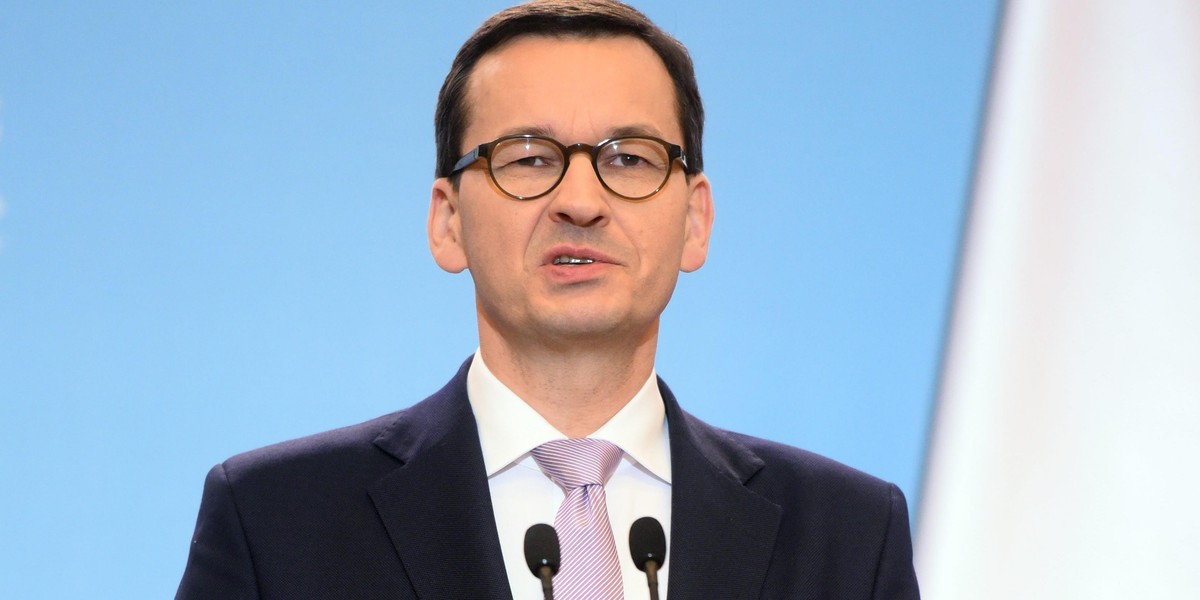 Premier Mateusz Morawiecki