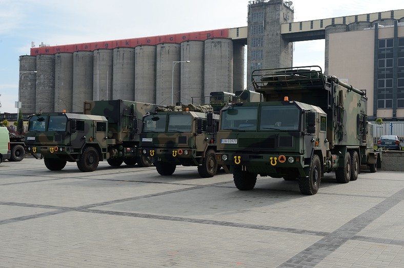 System rakietowy norweskiego koncernu Kongsberg w kamuflarzu Berberys fot. Sławomir Mrowiński