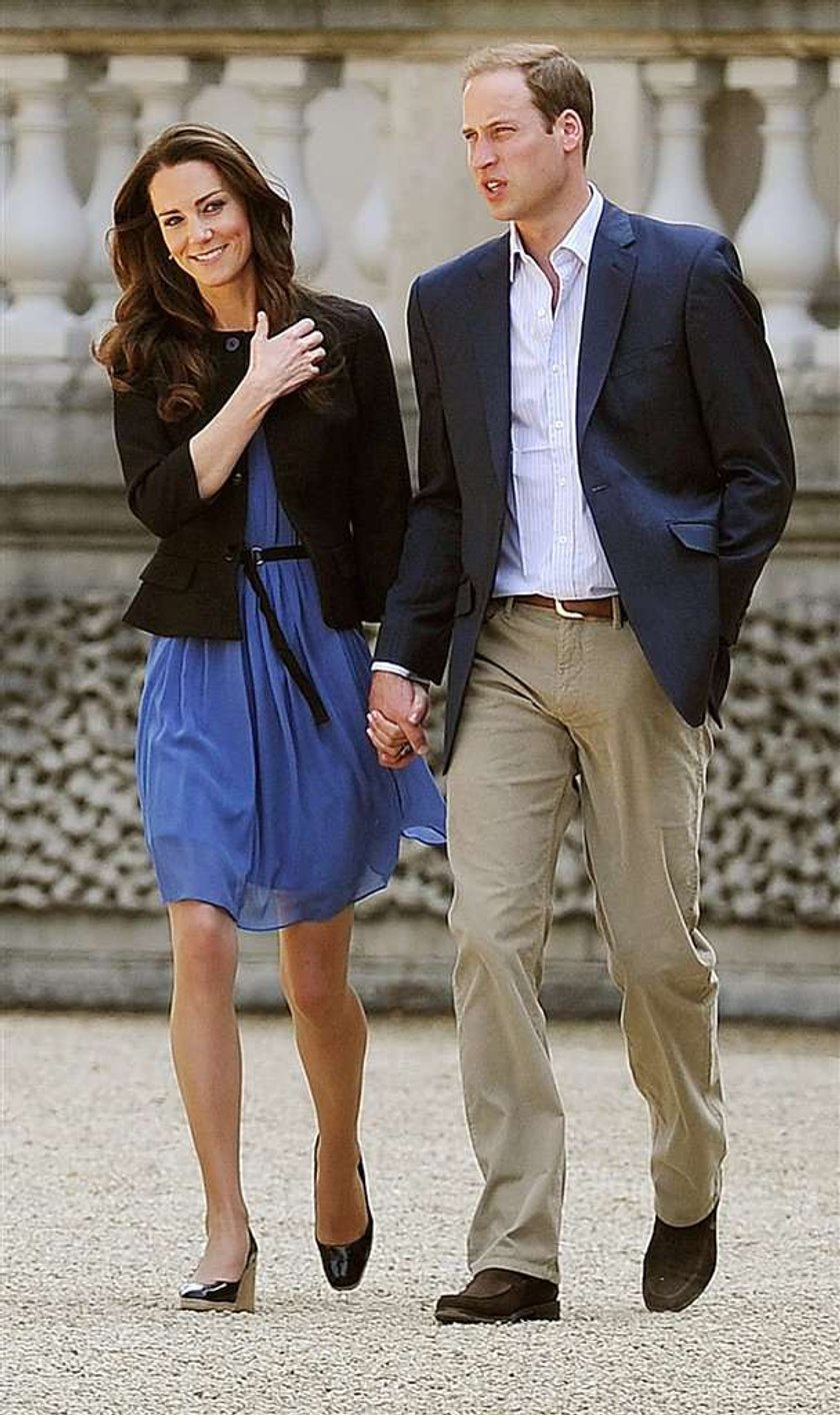 Kate i William po weselu. Pierwszy spacer