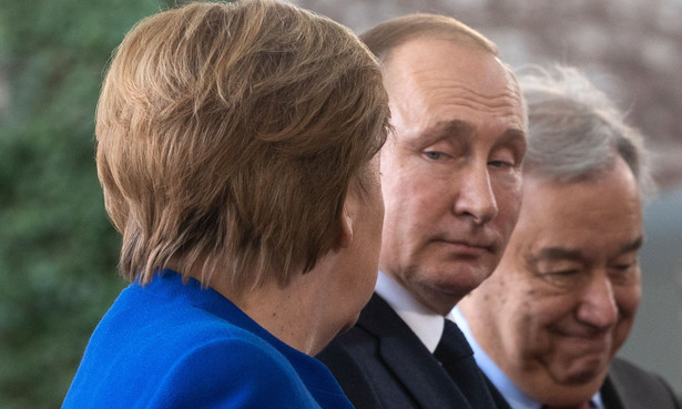 Angela Merkel i Włądimir Putin