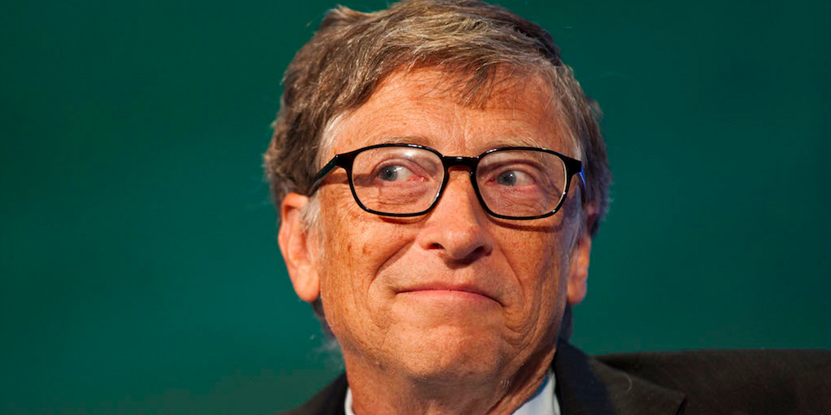 Bill Gates made a sly dig at Brexit while on stage in London