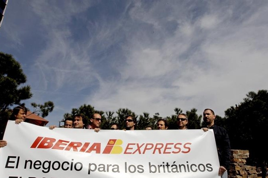 Iberia Express protest