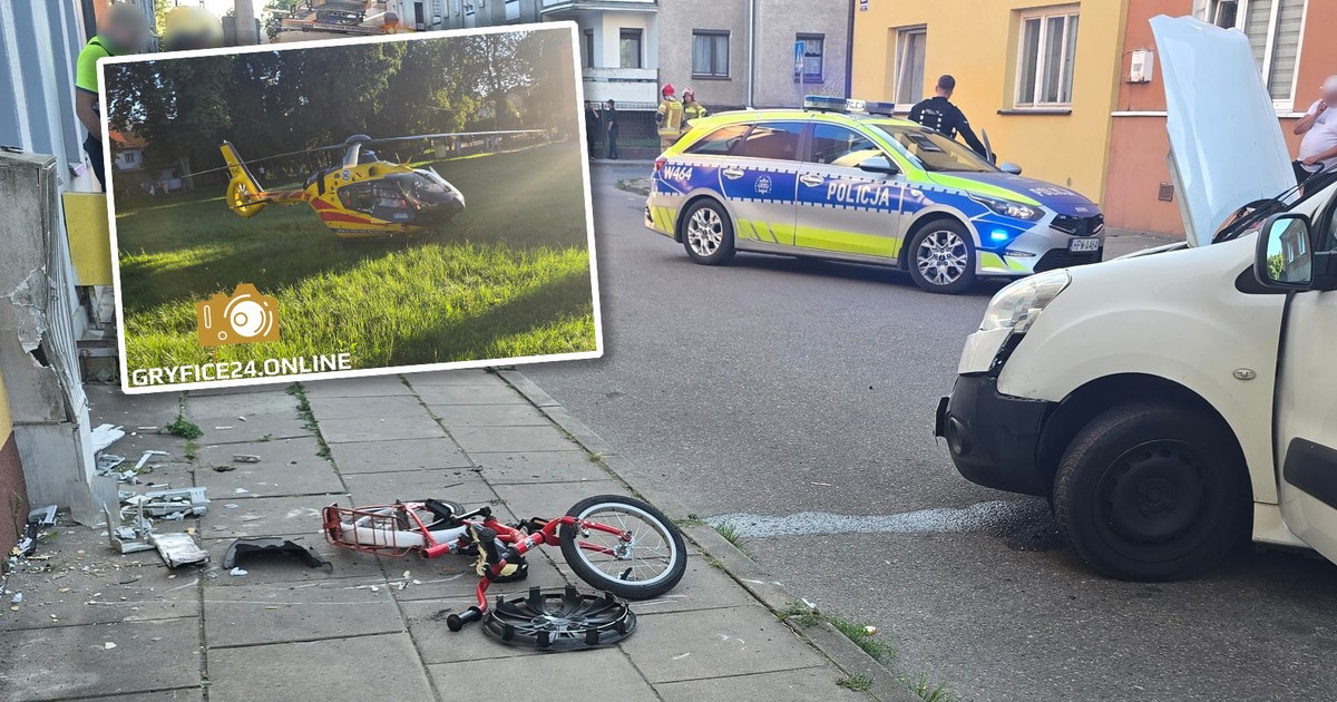 Potrącił dziecko na rowerku. Zatrważające informacje o sprawcy wypadku