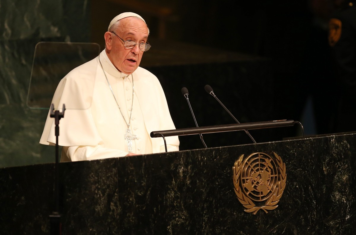 Papież Franciszek w przemówieniu na 70. sesji Zgromadzenia Ogólnego ONZ w Nowym Jorku