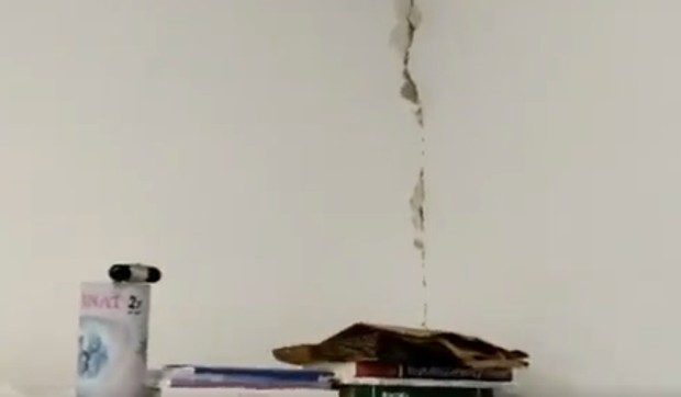 Pukao zid Dom zdravlja Stolac