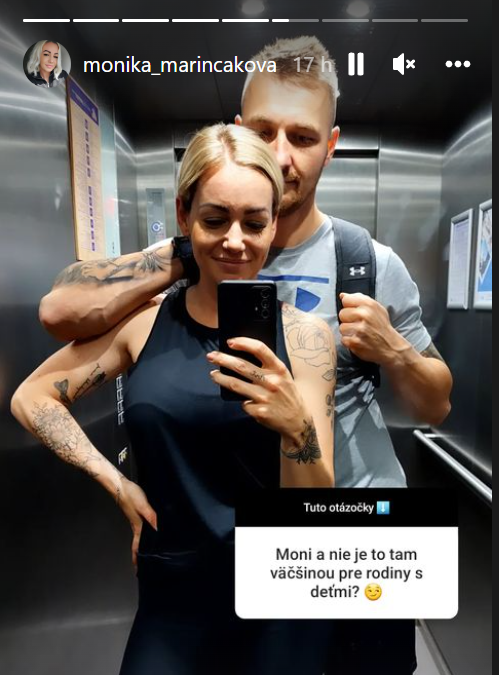 Monika a Michal si užívali spoločné chvíle v Tatrách. 