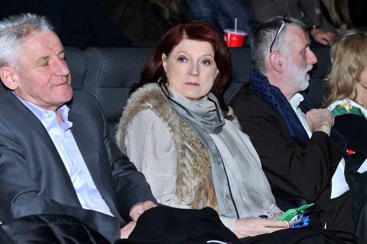 Urszula Dudziak na premierze filmu 'Układ zamknięty'