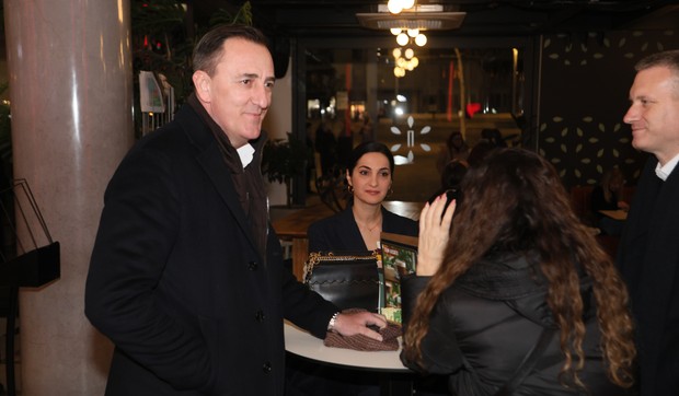 Sergej Ćetković sa ženom