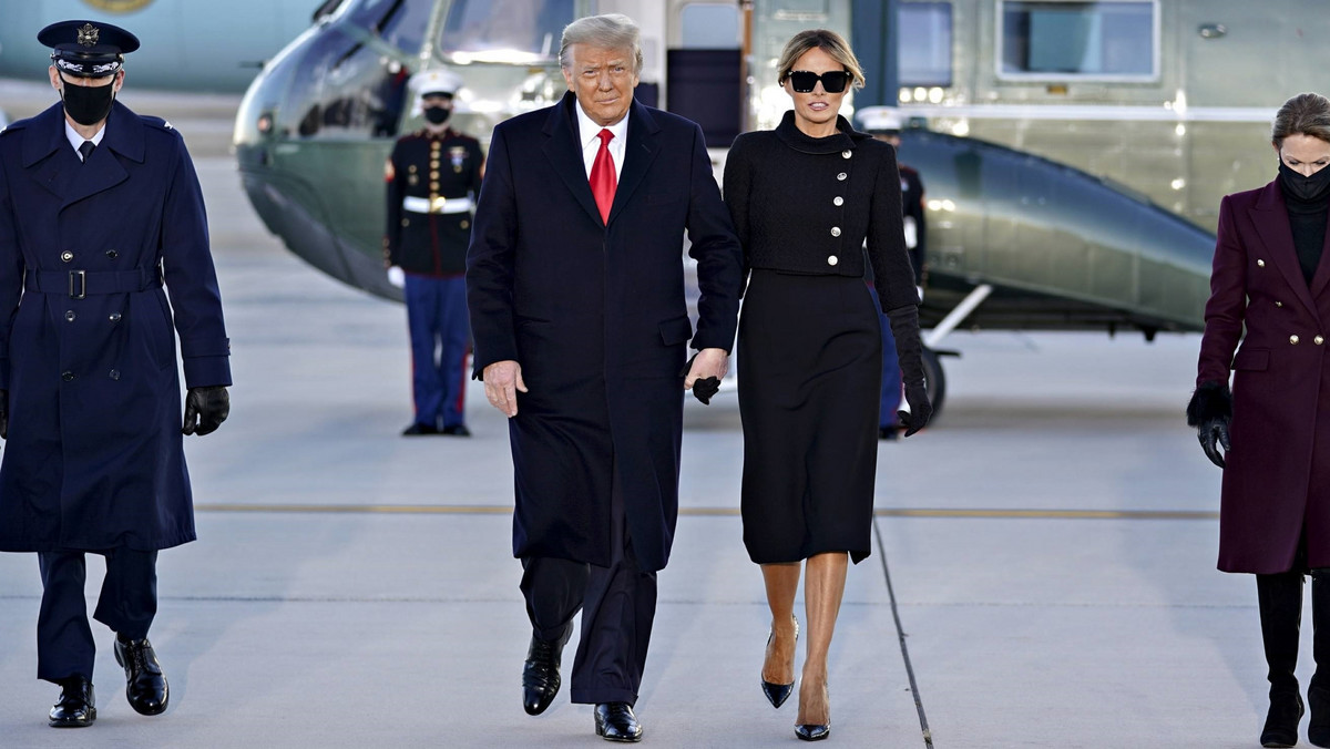 Donald i Melania Trump opuścili Biały Dom. Gdzie teraz zamieszkają?