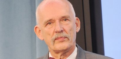 Korwin-Mikke grozi Schetynie! I to strasznie, bo potem "hajluje"!