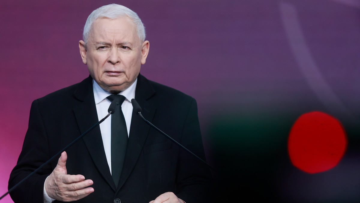 Prezes PiS Jarosław Kaczyński