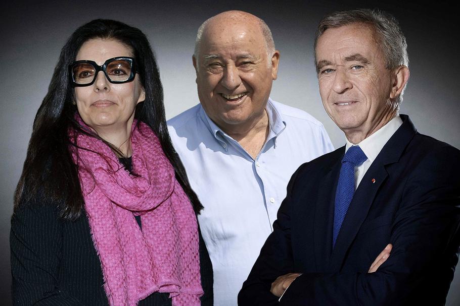 Bernard Arnault, Amancio Ortega i Francoise Bettencourt Meyers to najbogatsi Europejczycy w 2021 r.