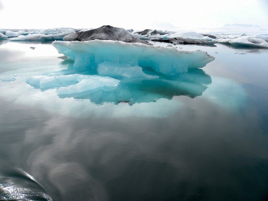 It is now the deepest lake in Iceland, at over 800 feet. It continues to grow bigger and deeper as the glacier continues to melt and recede.