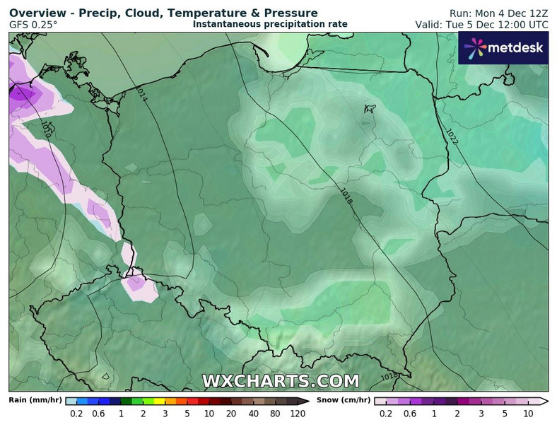 Wtorek zapowiada się na ogół pogodnie