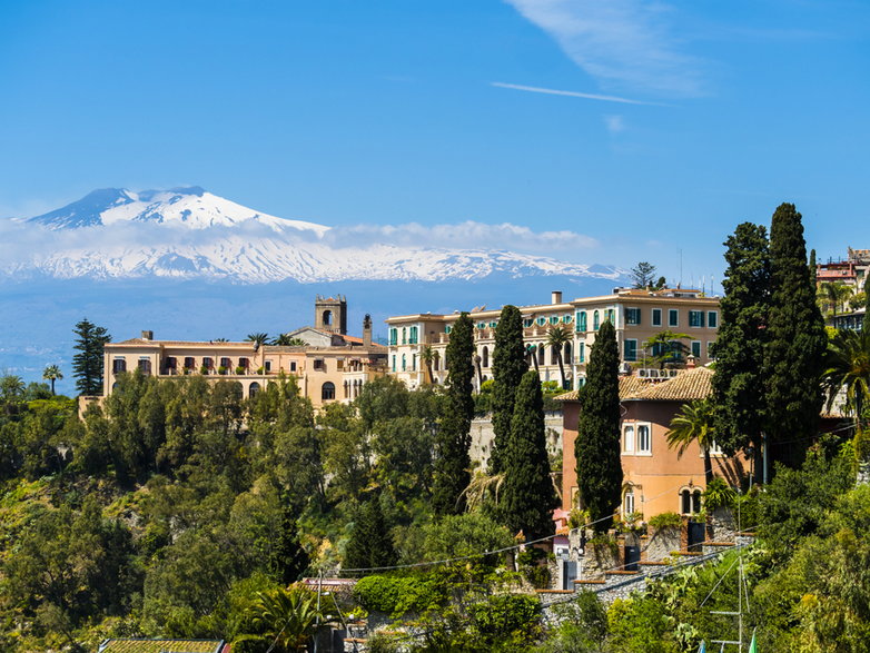 Hotel San Domenico Palace w Taorminie. fot. Westend61/Getty Images