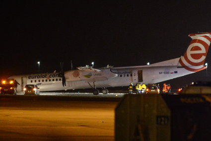 Naprawa Bombardiera po awaryjnym lądowaniu może kosztować nawet 1,5 mln dol.