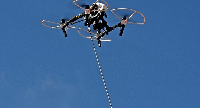 Drone delivered icecream