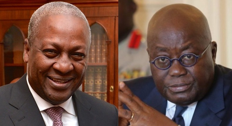 Mahama and Akufo-Addo