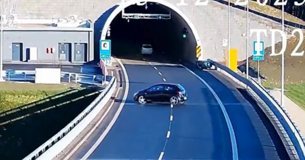 Mógł doprowadzić do tragedii na S1. Niewyobrażalne, co zrobił przed tunelem